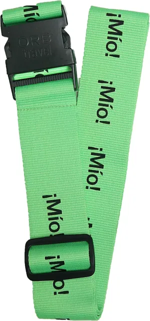 ORB Travel Premium Designer Luggage Strap -LS400-Mine! (Spanish)