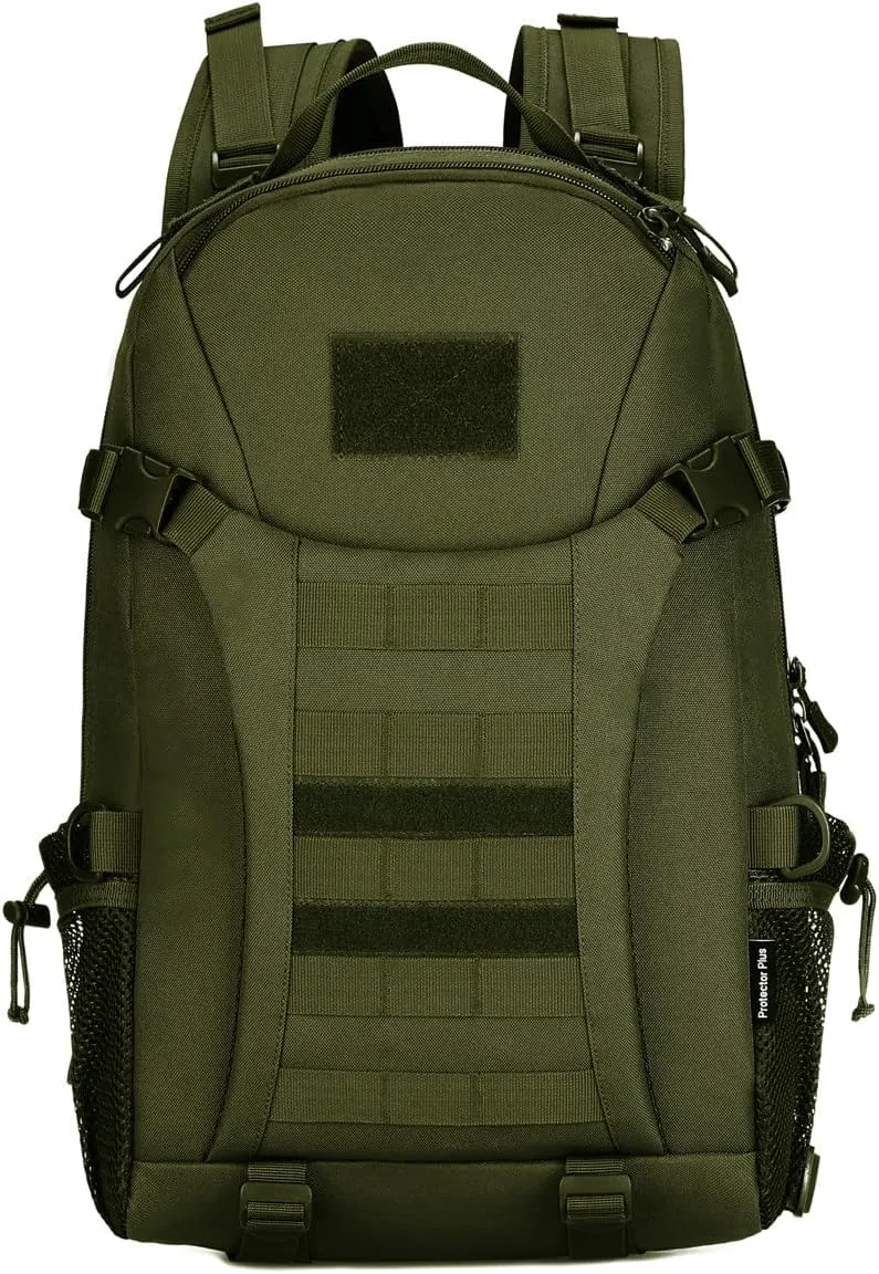 Outdoor Backpack Nylon Backpack Men Camping Backpacks, Green, One Size