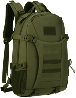 Outdoor Backpack Nylon Backpack Men Camping Backpacks, Green, One Size