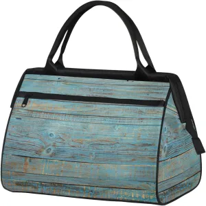 Overnight Weekender Bag for Women Men Abstract Wood Pattern Waterproof Carry On Travel Duffel Bags with Zipper Lightweight Sports Gym Bag Luggage Workout Handle Bags for Traveling Yoga Camping