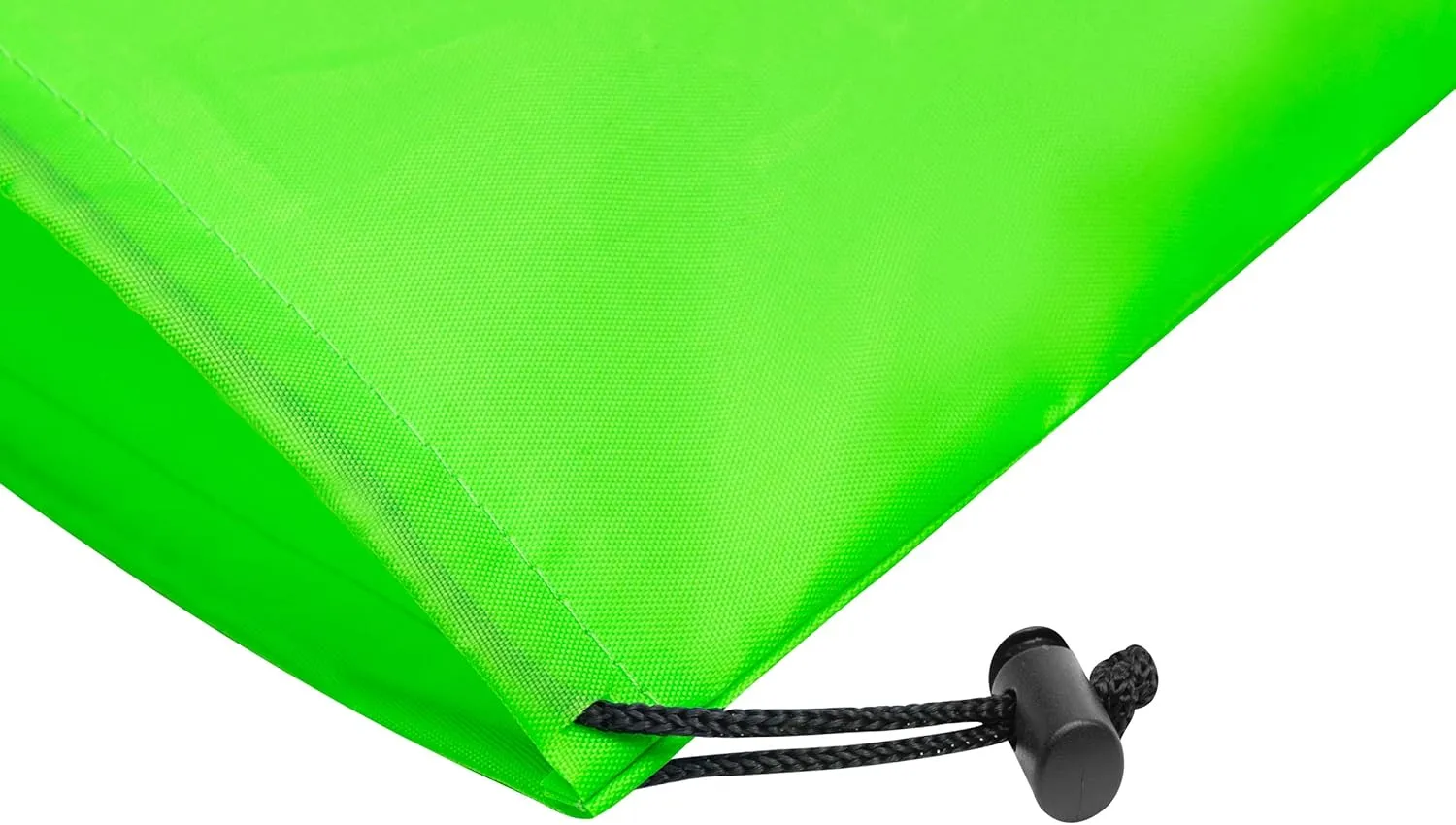 PALTERWEAR Drawstring Bag - Nylon Cinch and Ditty Stuff Pouch with Toggle (6 x 8-12 pack, Green)