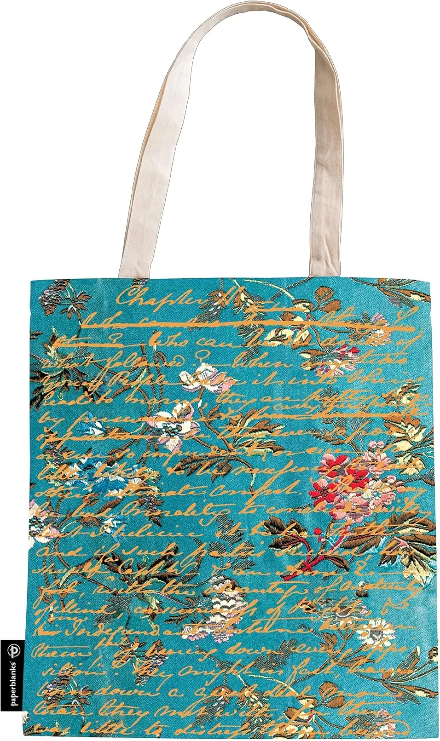 Paperblanks Jane Austen, Persuasion | Embellished Manuscripts Collection | Canvas Bags