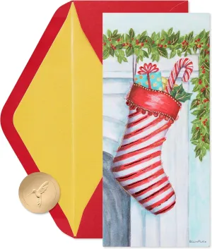 Papyrus Christmas Cards Boxed with Envelopes - Designed by Bella Pilar, Merry Wishes (16-Count)