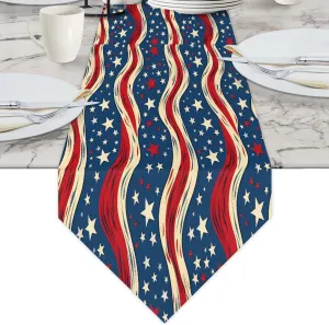 Patriotic Stars Stripes Briefcases for Men Crossbody Bags Laptop Carrying Case Messenger Bag for 15" Laptops and Under