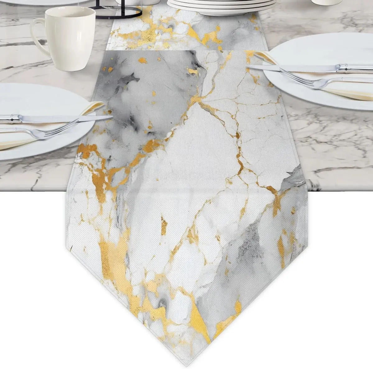 Pattern Classic Marble Briefcases for Men Crossbody Bags Laptop Carrying Case Messenger Bag for 15" Laptops and Under
