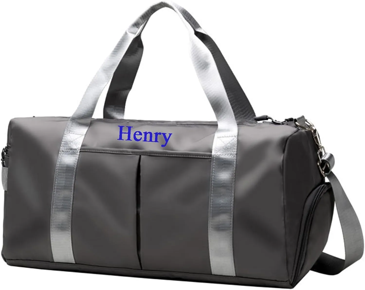 Personalized Duffel Travel Bag Name Custom Sports Gym Bags Customized Dance Bag with Wet Dry Pockets & Shoe Weekender Overnight Bridesmaid Gift