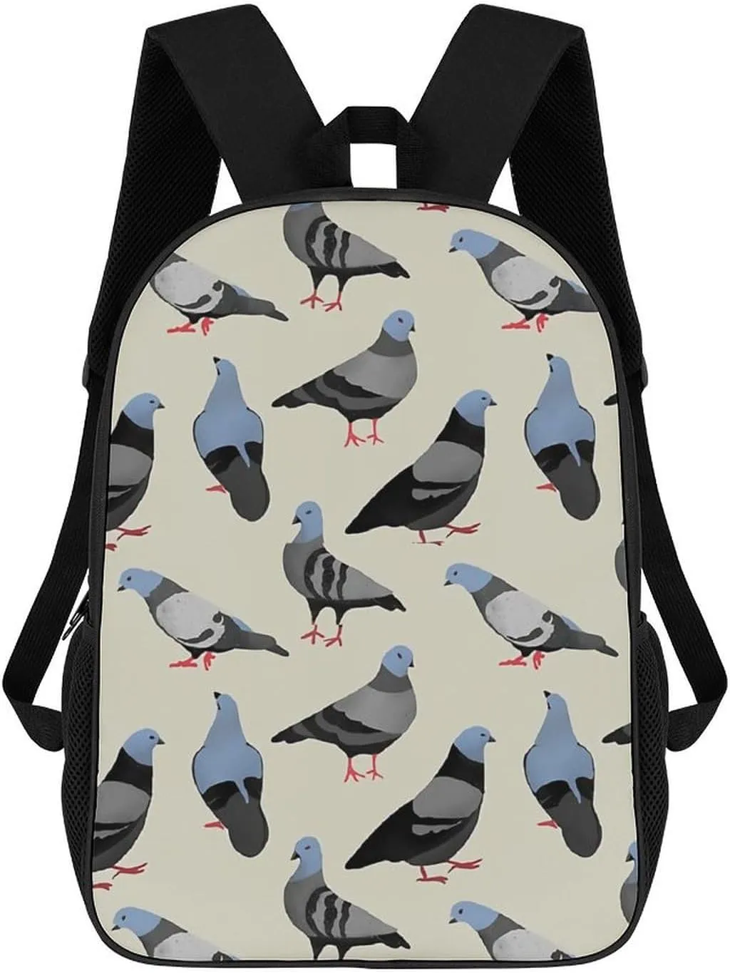 Pigeons Backpack Lightweight Waterproof Backpacks Laptop Backpack for Unisex Casual Travel Daypacks Large Capacity