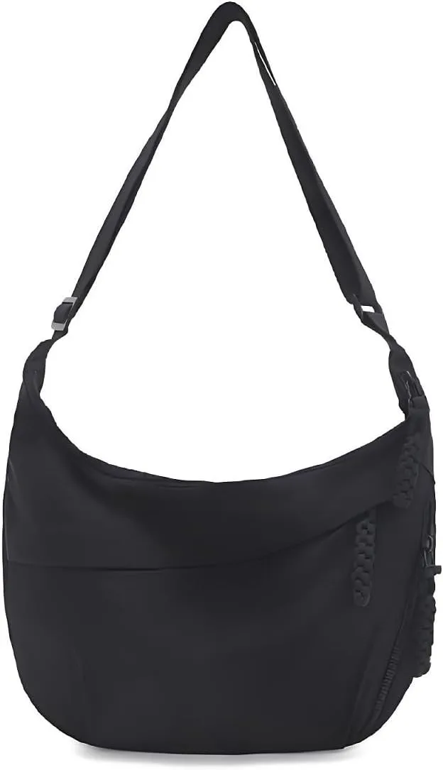 Preferable Crossbody Bag, Preferablen Women's Fashion Plain Color Nylon Crossbody Bag