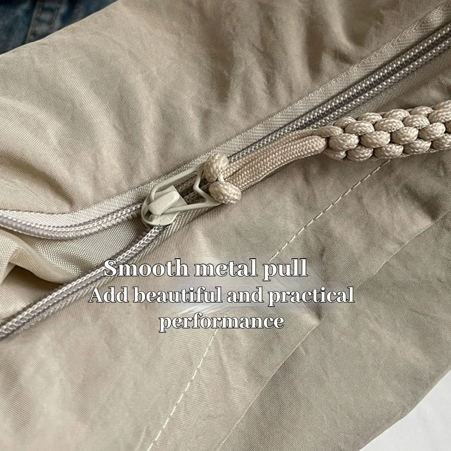 Preferable Crossbody Bag, Preferablen Women's Fashion Plain Color Nylon Crossbody Bag