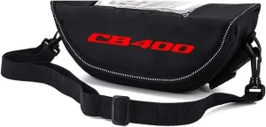 PUCIO For HONDA CB400SF/SB/SS CB400 VTEC Cb400 Storage Travel Tool Bags Navigation Handlebar Bag (Color : Black3, Size : Normalcy)