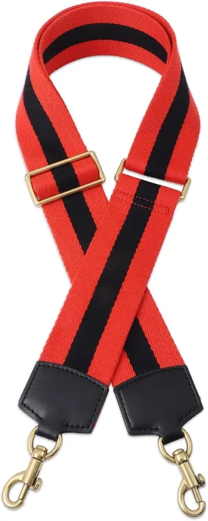 Purse Strap Replacement Crossbody Handbag Stripe Wide Adjustable