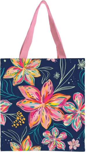 RainCaper Canvas Tote Bag for Women | Magnetic Closure & Open Interior Pocket | Holds Laptops, Magazines, Sunglasses, Books