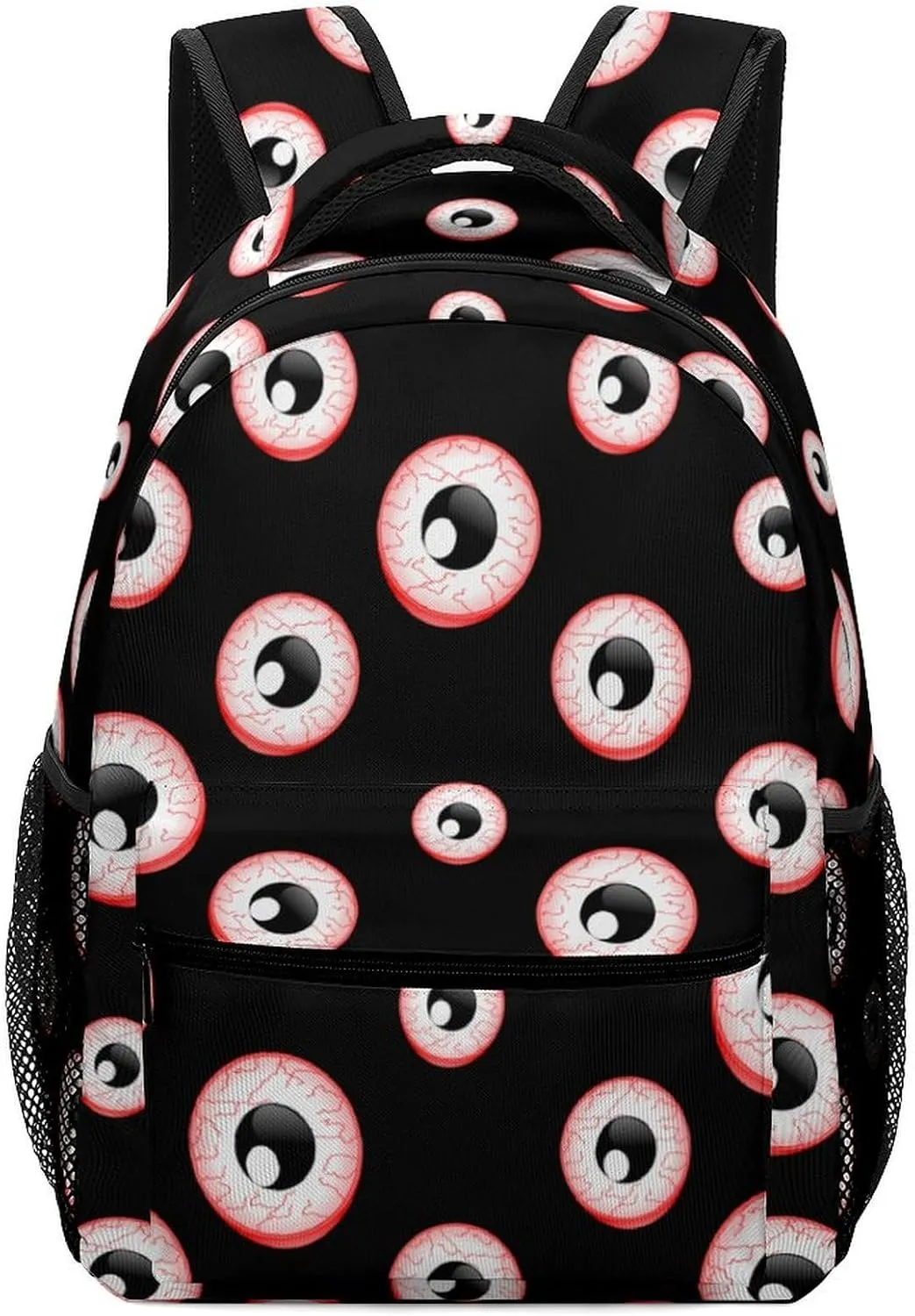 Red Eyeball Casual Daypack Backpack Laptop Bag Cute Unisex for Travel Business Work