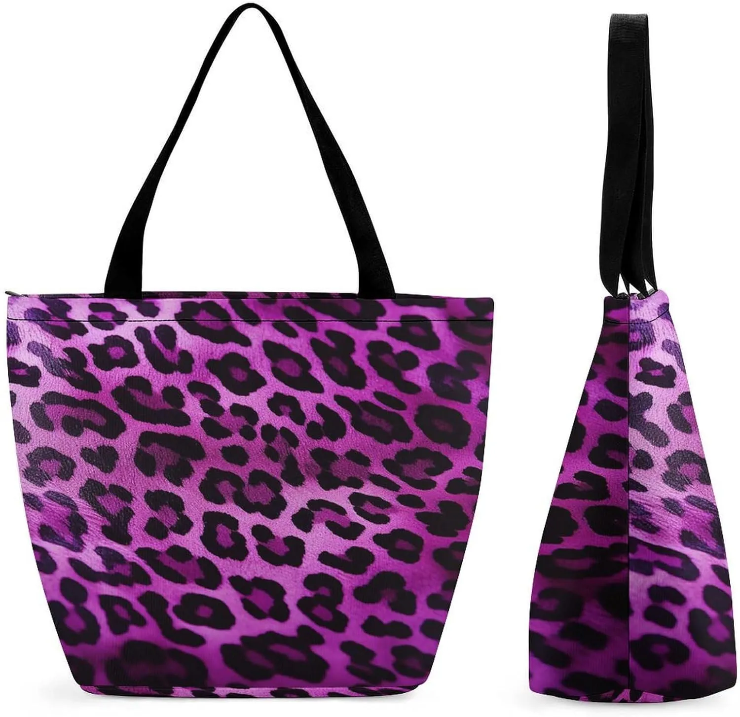 Red Ladybug Tote Bag for Women Grocery Bags Foldable Shopping Bag Large Reusable Handbags for Work Travel