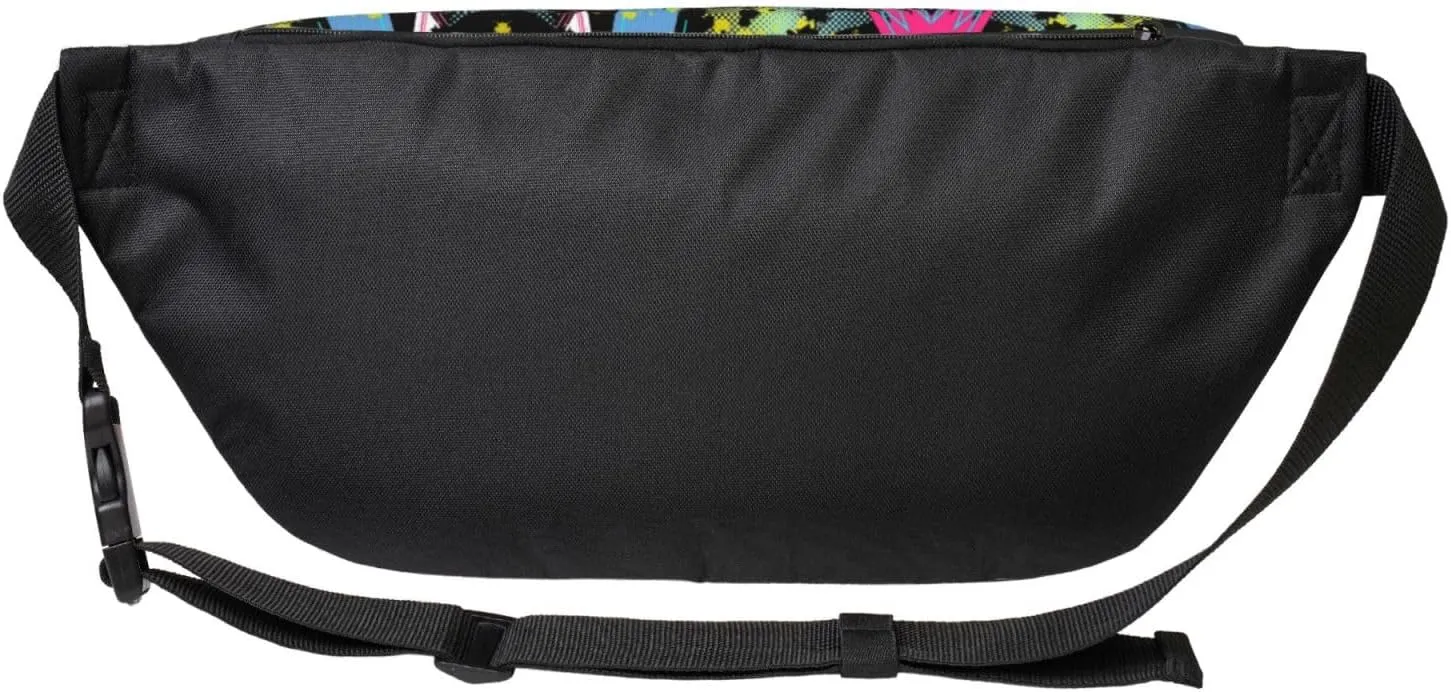 Retro 80s 90s Crossbody Waist Bag,Fashion Fanny Pack Large Belt Bags for Men Women Sports Travel Work