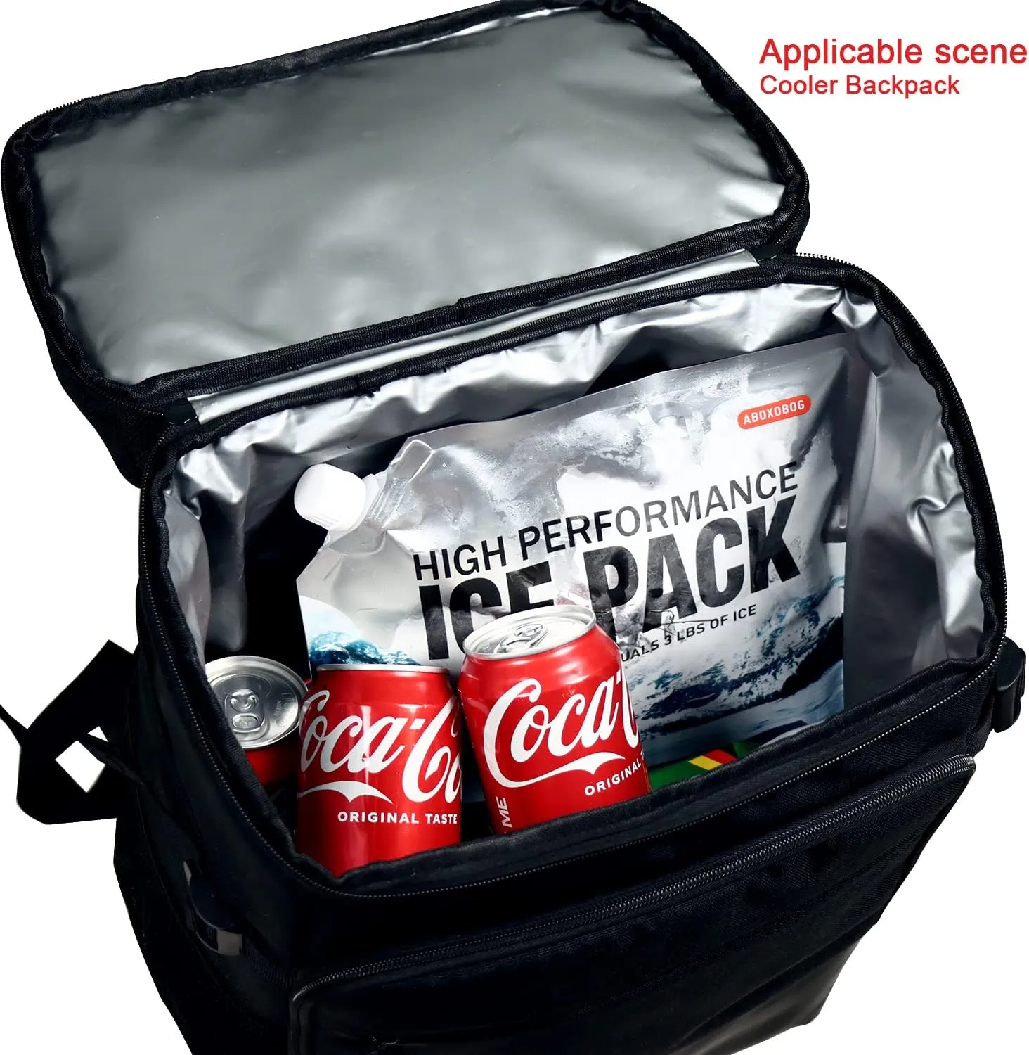 Reusable Ice Packs for Coolers Long Lasting Gel Freezer Packs for Cooler Bag Backpacks, Lunch Box, Cooler Bag, Keeps Food Cold Fresh (Small Set of 4)