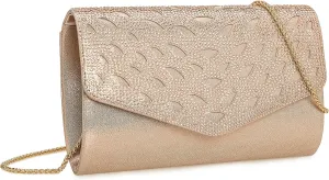 Rhinestones Embellished Evening Bag Dressy Formal Purse Wedding/Party/Prom Cocktail Clutch for Women