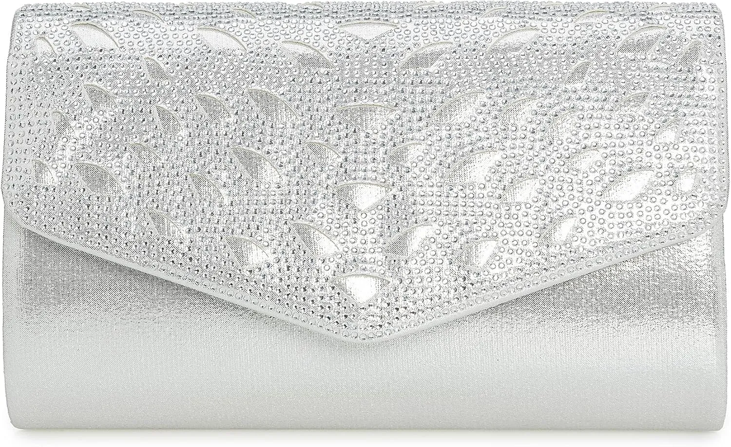 Rhinestones Embellished Evening Bag Dressy Formal Purse Wedding/Party/Prom Cocktail Clutch for Women