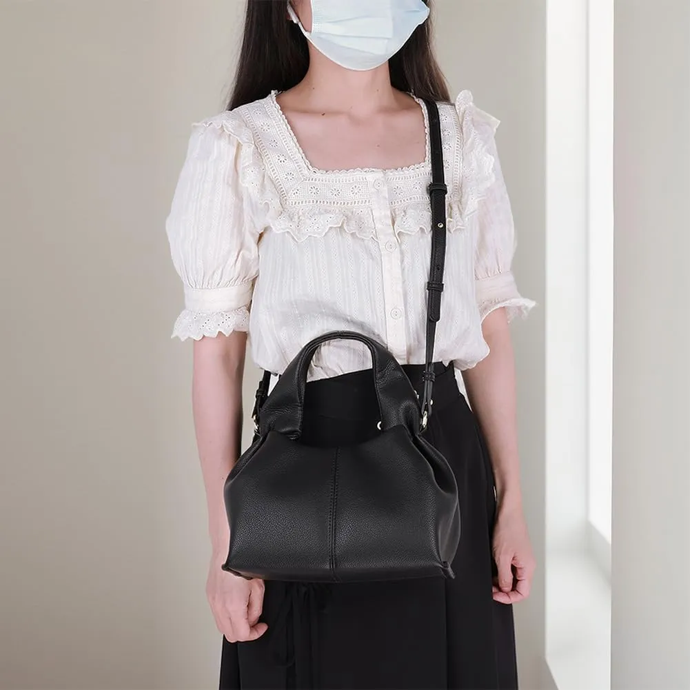 Satchel Purses and Handbags for Women Faux Leather Clutch Purse Cloud Tote Shoulder Bags Fashion Hobo Crossbody Bag