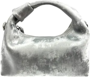 Satin Leather Mini Bag – Bold Statement Handbag with Detachable Strap, Perfect for Weddings, Special Occasions, Everyday Look