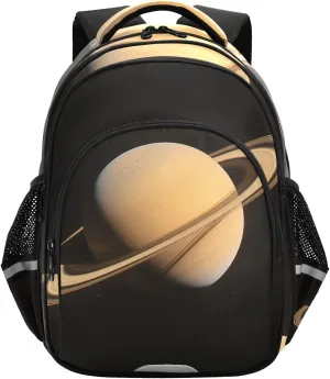 School Backpack for Boys Teen Bookbag Book Bags Saturn Casual Daypack Travel High Middle School Student