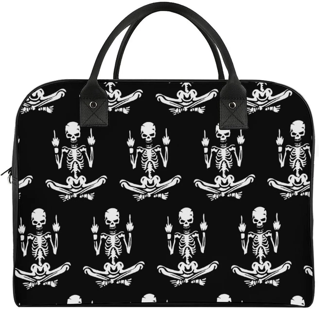 Seamless Patterns in Dental Dentistry Travel Handbag with A Large Capacity Design That Can Be Reused