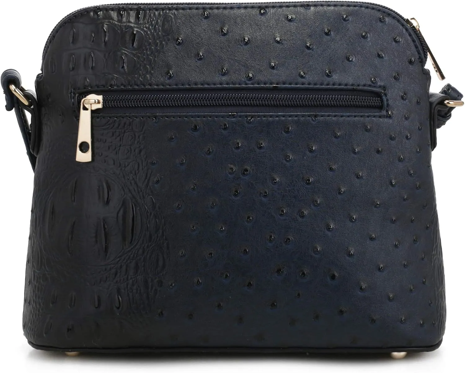 SG SUGU Lightweight Dome Crossbody Bag Shoulder Bag with Animal Skin Pattern | Tassel Zipper