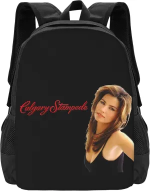 Shania Music Twain Simple Large Capacity Backpack 3d Printed Backpack Outdoor Backpack Laptop Bag Unisex Book Bags Multifunctional Backpack