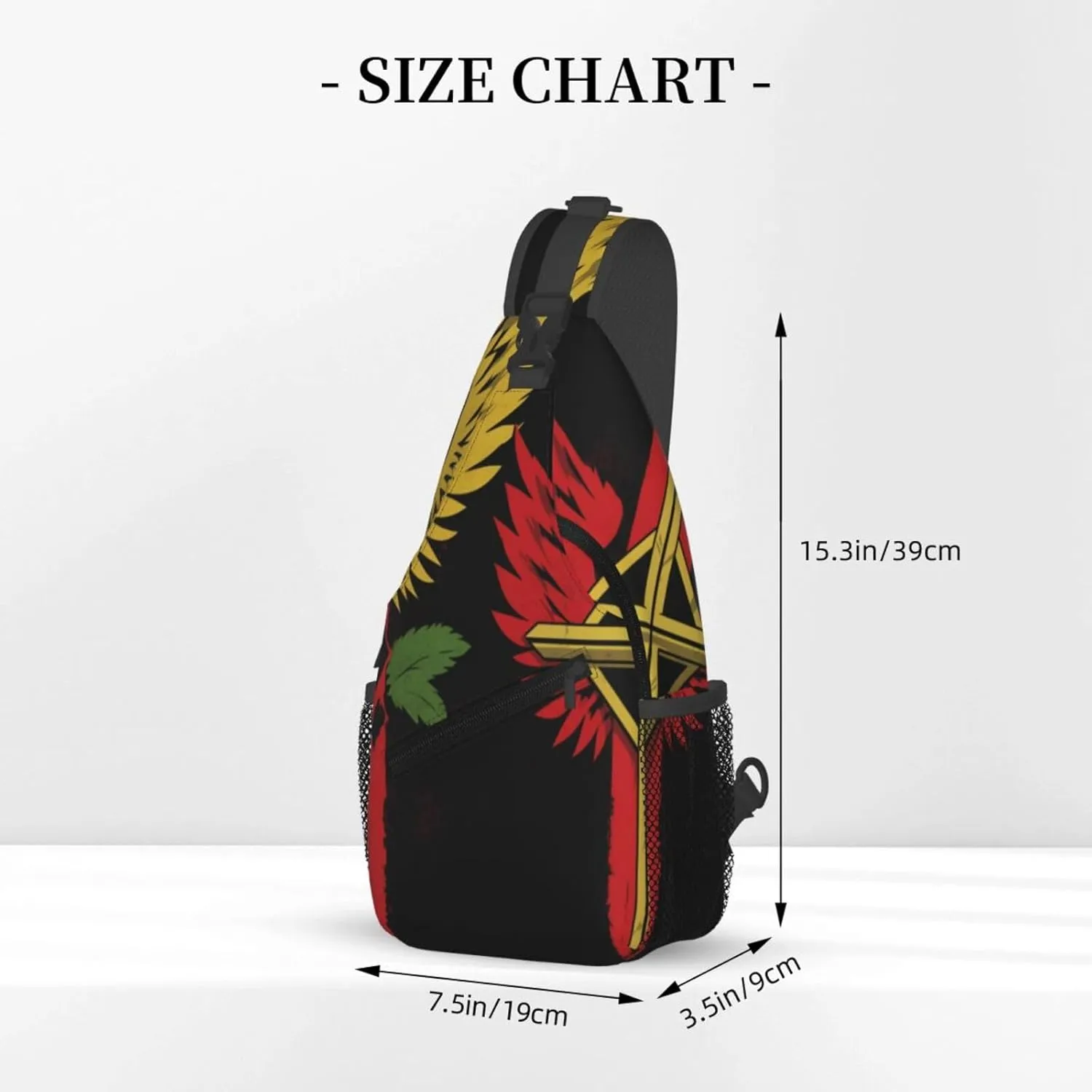 sharks Men's And Women's Small Crossbody Bags Chest Bags Daily Bags Are Suitable For Outdoor Hiking Trips
