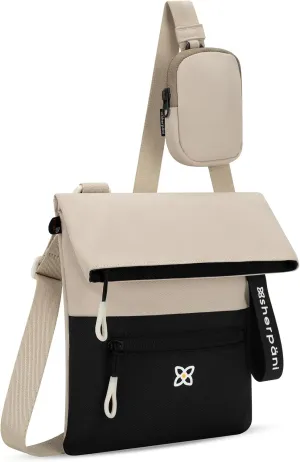 Sherpani Pica, Small Crossbody, Nylon Shoulder Bag, Lightweight 4L Purse for Women, Travel Cross Body Bag with RFID Protection, Removable Coin Purse, Travel Gift for Mothers Day 2025 (Con Leche)