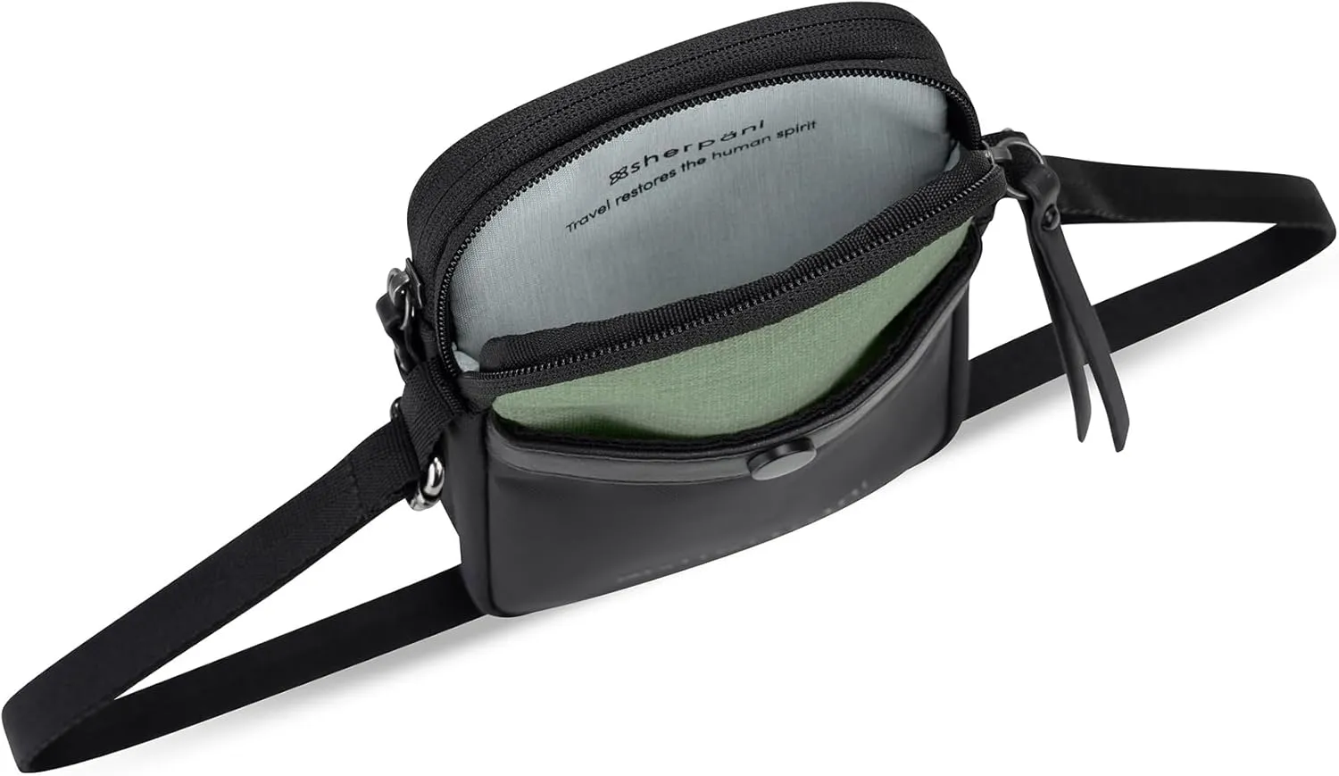 Sherpani Simplicity, Anti Theft Crossbody Wallet, Travel Shoulder Bag, Small Purse with Card Holder Organizer for Women