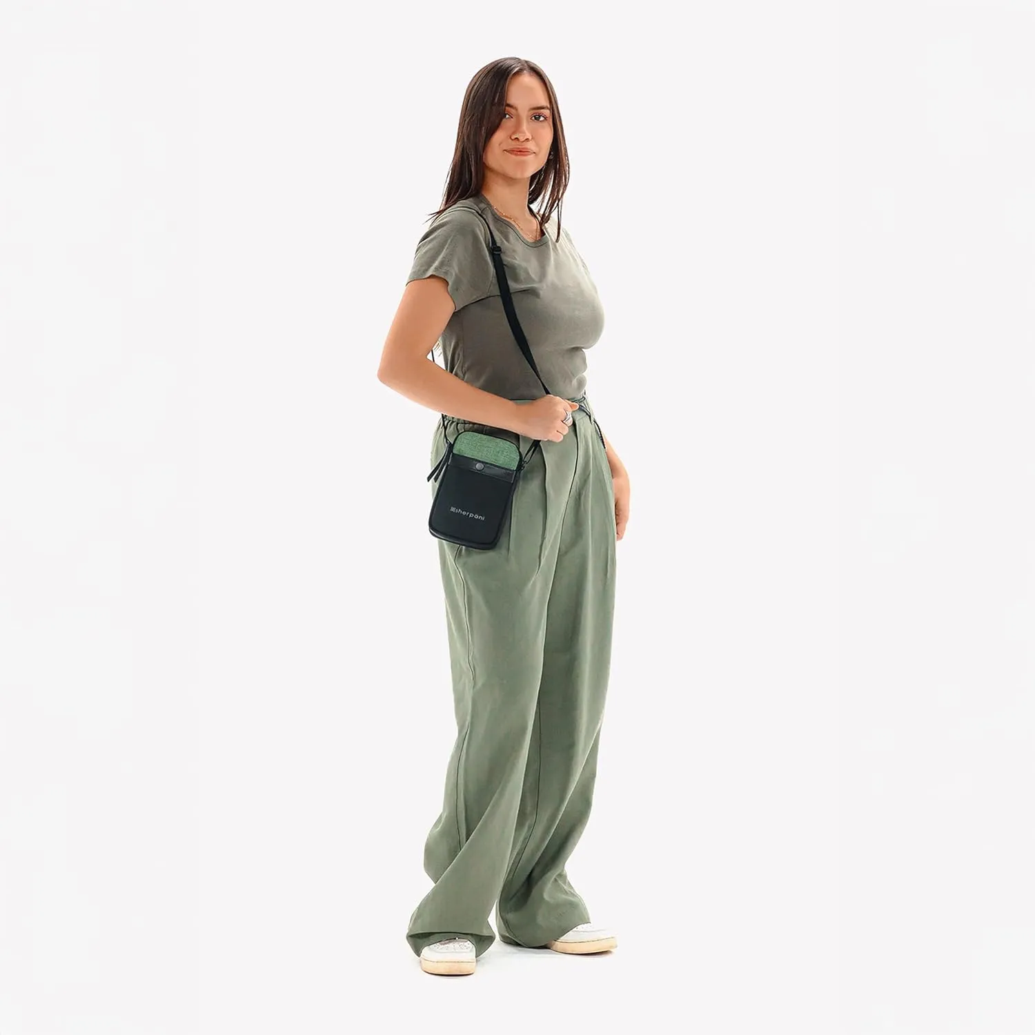 Sherpani Simplicity, Anti Theft Crossbody Wallet, Travel Shoulder Bag, Small Purse with Card Holder Organizer for Women
