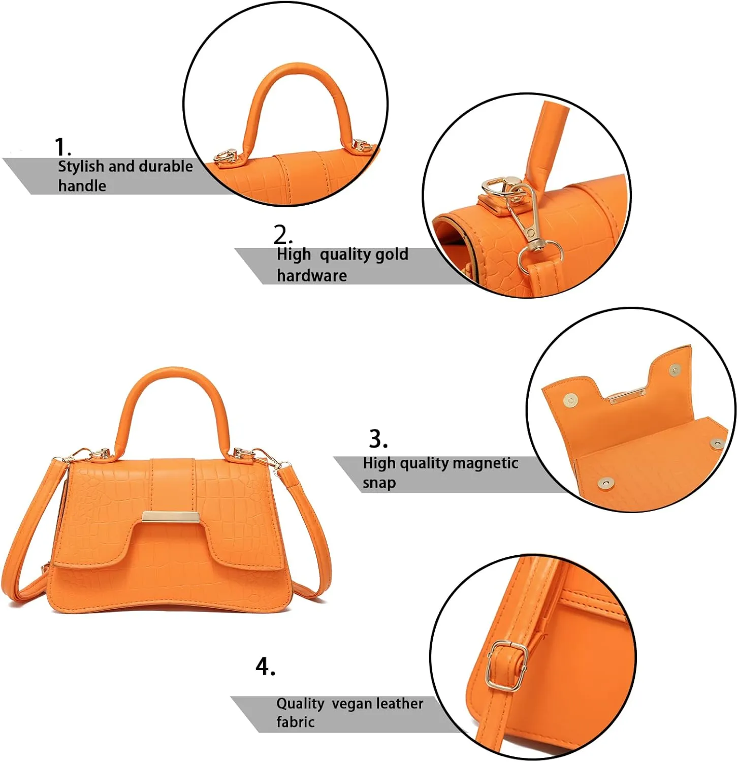 SHUIANGRAN Fashion Cross-body bags for women Womens Purses Minimalist Purses Ladies BagSingle-shoulder Crossbody Handbag