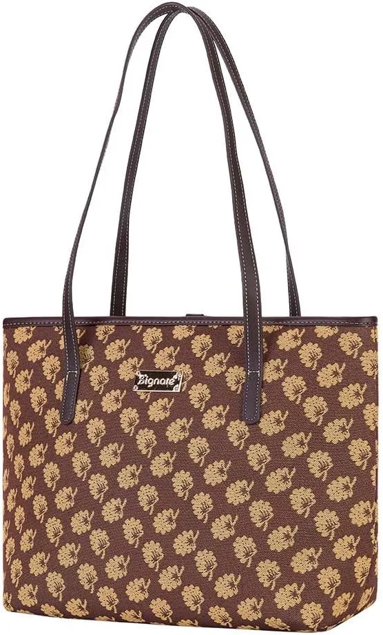 Signare Tapestry Shoulder Bag Tote Bag for Women with Travel or Work Tote Bags for Women