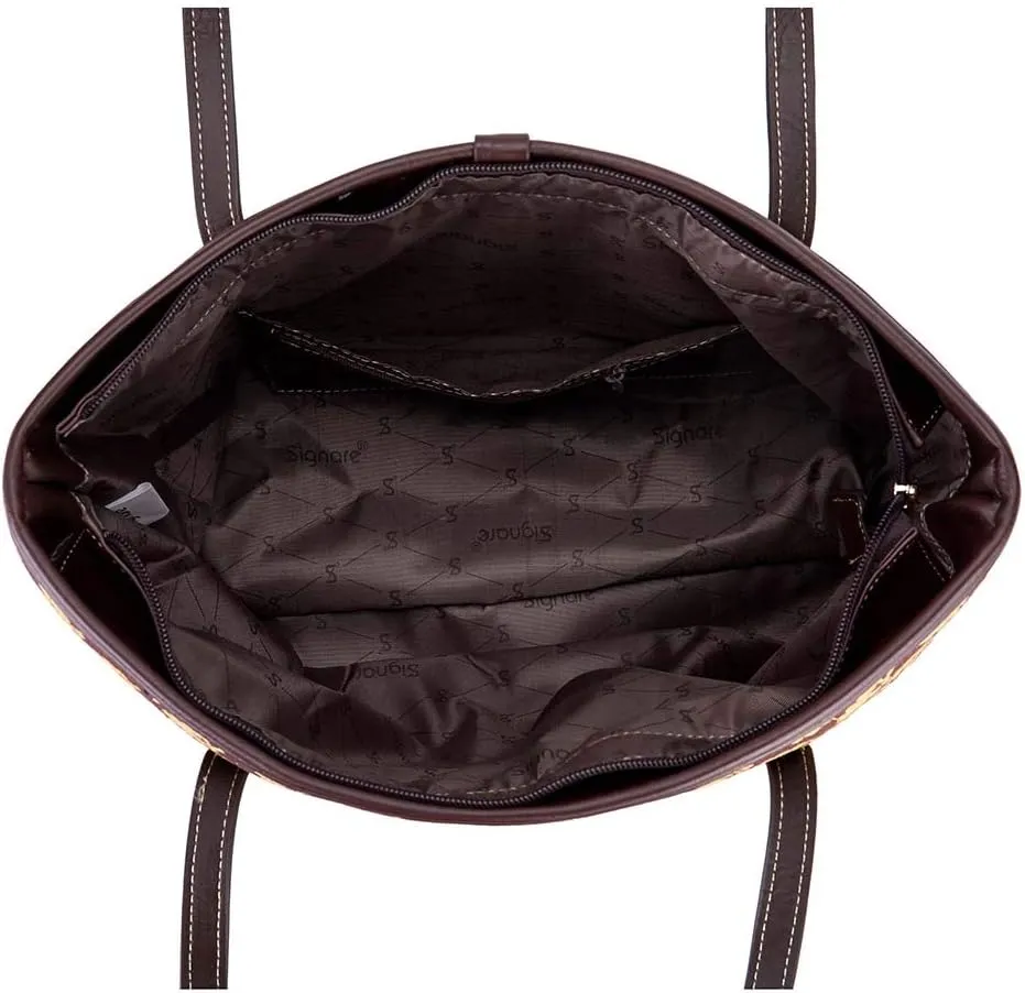 Signare Tapestry Shoulder Bag Tote Bag for Women with Travel or Work Tote Bags for Women