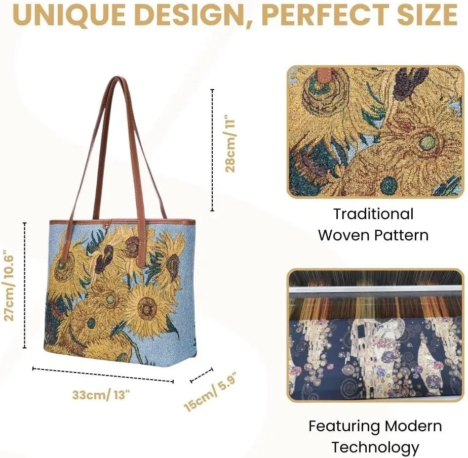 Signare Tapestry Shoulder Bag Tote Bag for Women with Travel or Work Tote Bags for Women