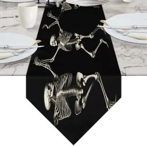 Skeleton Funny Skull Briefcases for Men Crossbody Bags Laptop Carrying Case Messenger Bag for 15" Laptops and Under
