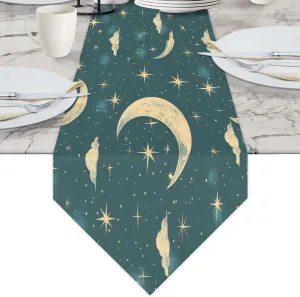 Sky Moon Star Briefcases for Men Crossbody Bags Laptop Carrying Case Messenger Bag for 15" Laptops and Under