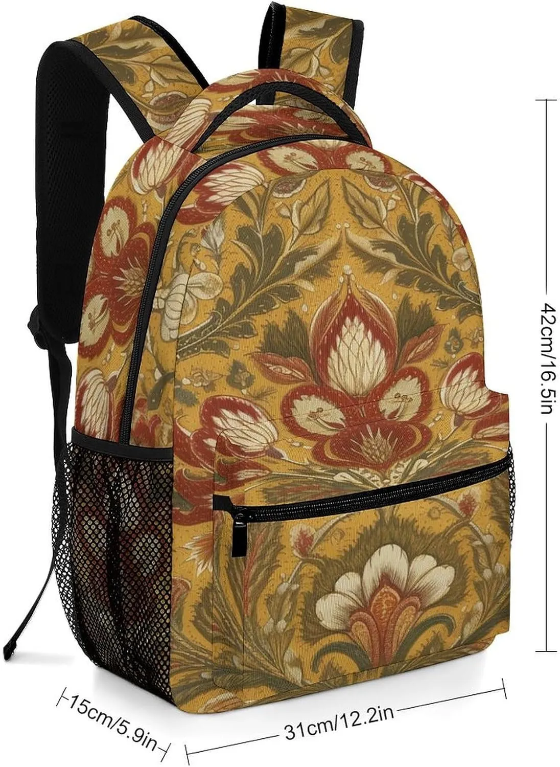 Small Backpacks Personalized Gram Style Embroidery Printing Travel Bag Lightweight Travel Backpack For Women Men