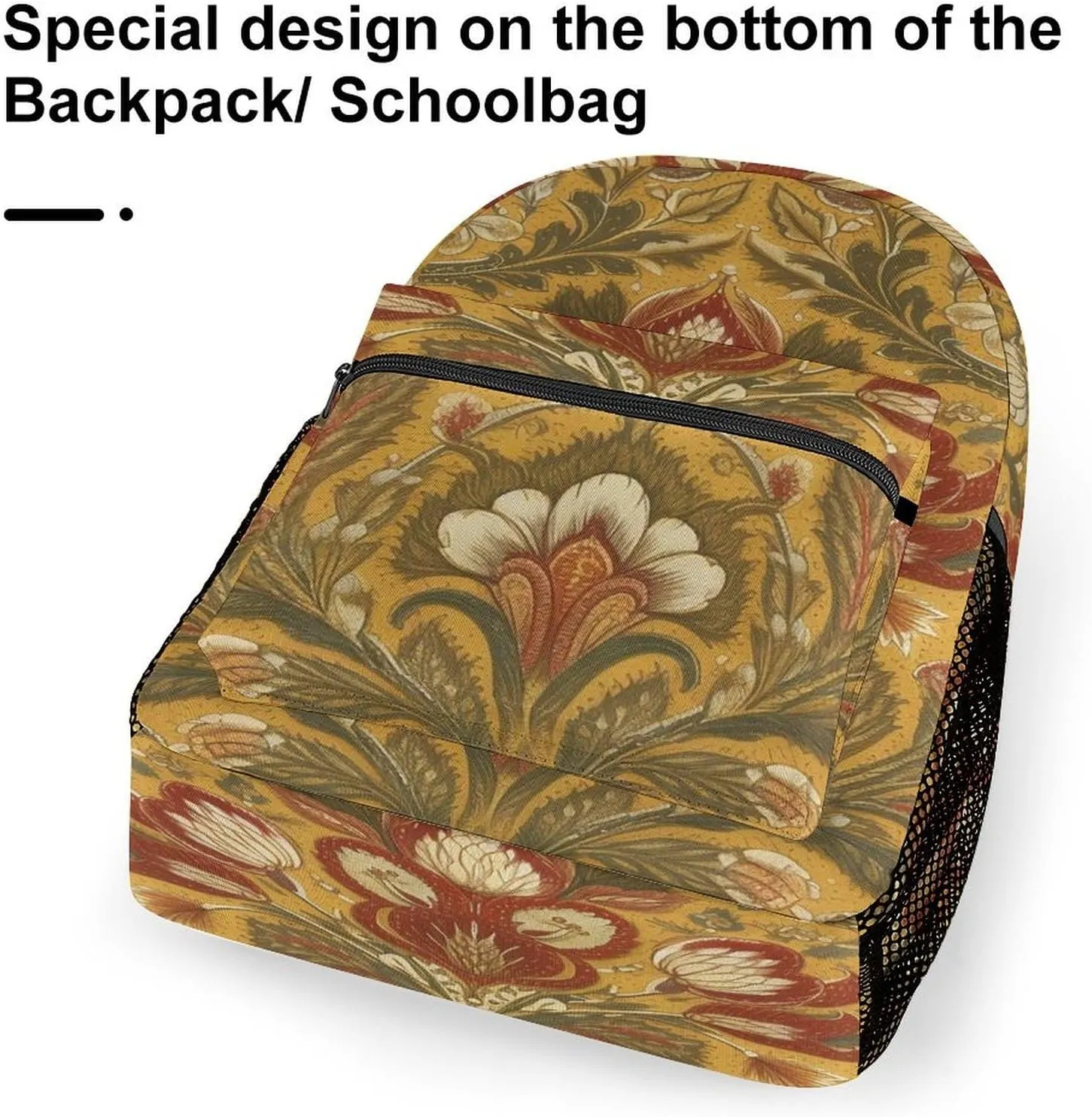 Small Backpacks Personalized Gram Style Embroidery Printing Travel Bag Lightweight Travel Backpack For Women Men