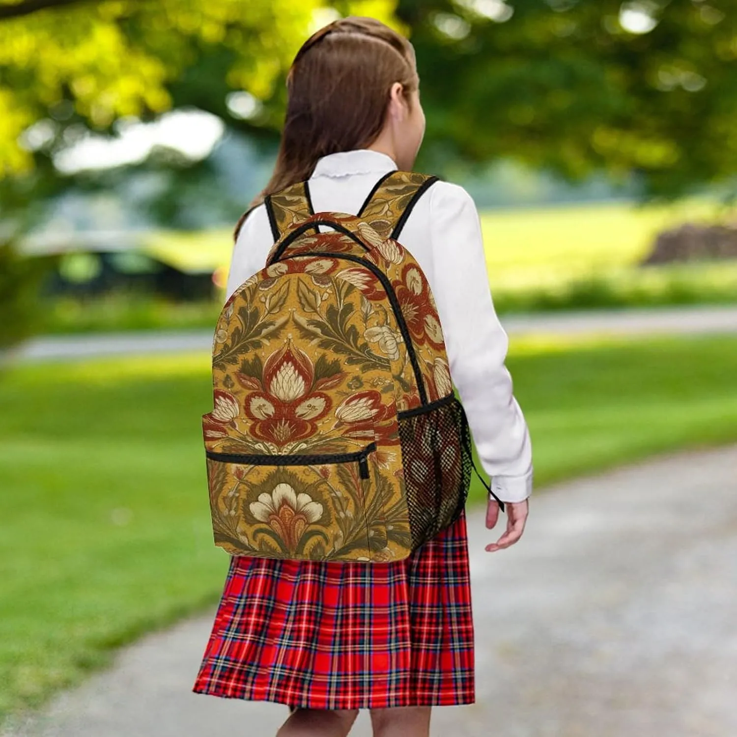 Small Backpacks Personalized Gram Style Embroidery Printing Travel Bag Lightweight Travel Backpack For Women Men