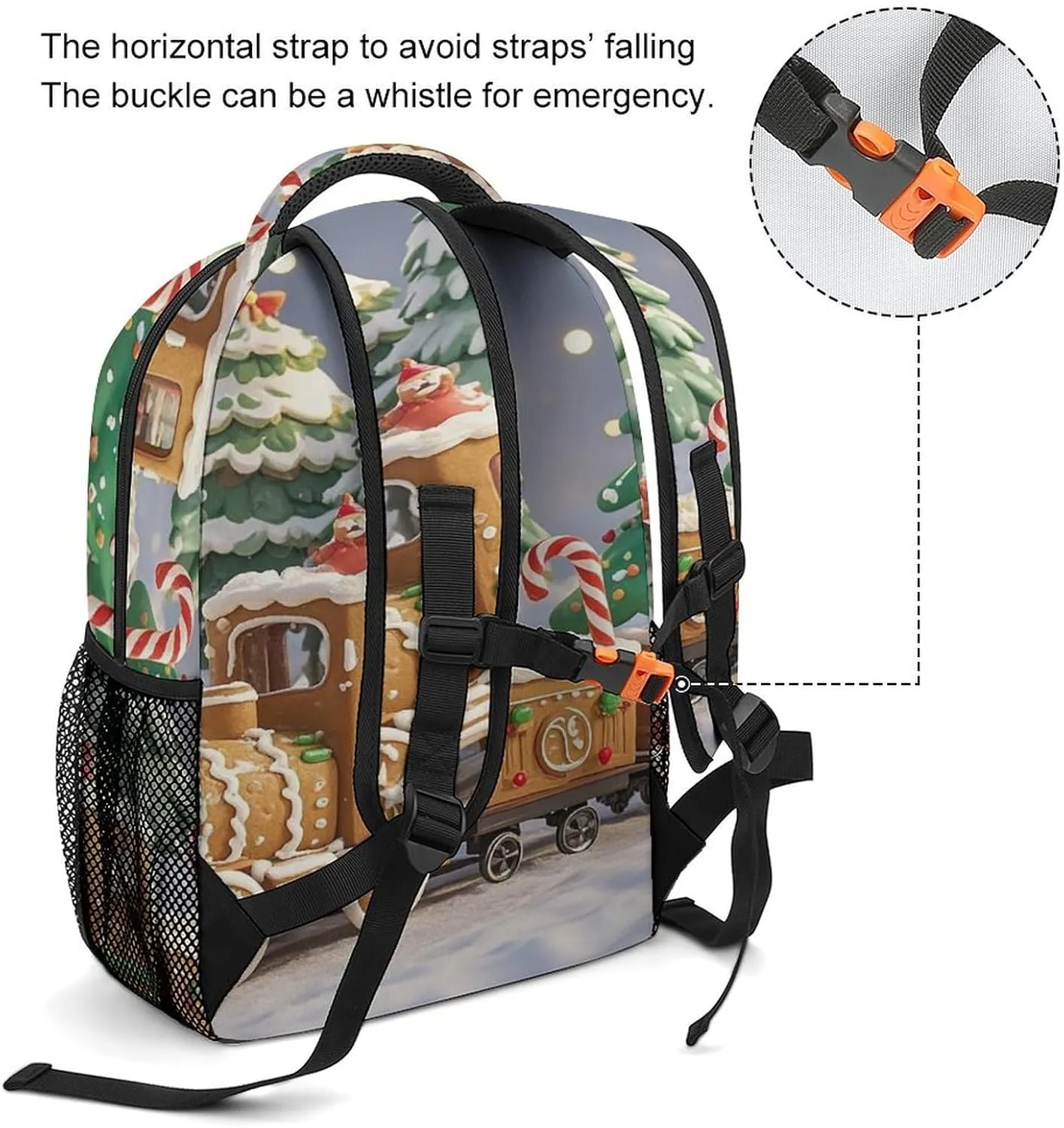 Small Backpacks Personalized Train Scale Model Printing Travel Bag Lightweight Travel Backpack For Women Men