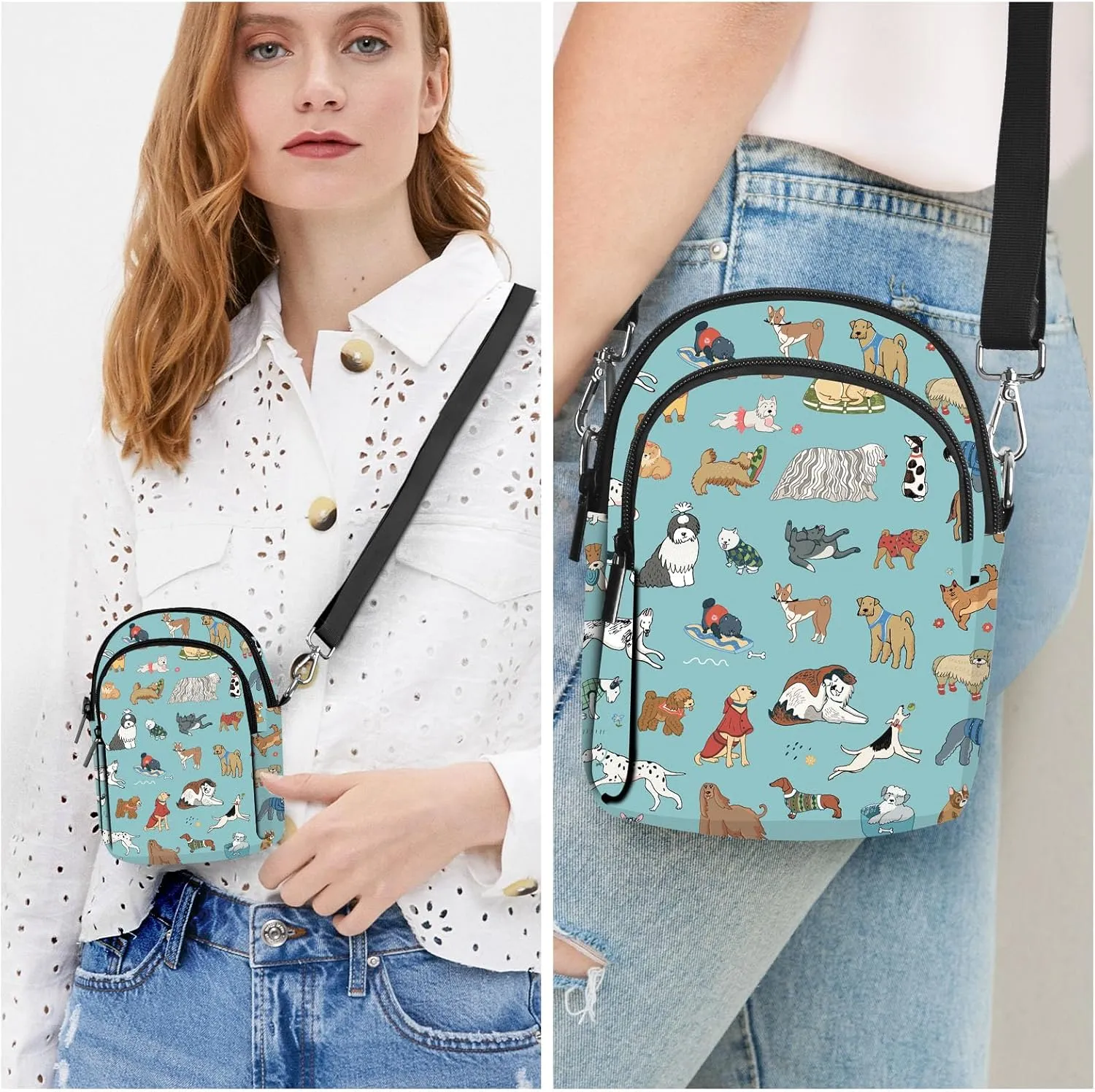 Small Crossbody Bag for Women Cell Phone Purse with Adjustable Strap Shoulder Purse Travel Wallet Bag