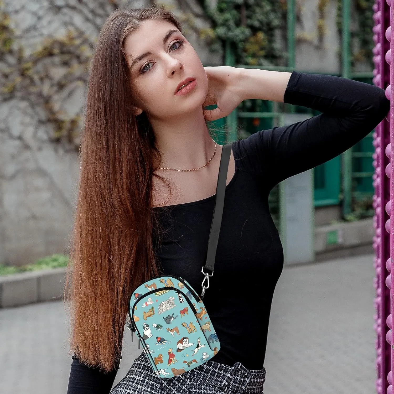 Small Crossbody Bag for Women Cell Phone Purse with Adjustable Strap Shoulder Purse Travel Wallet Bag