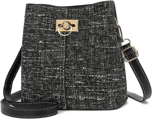 Small Crossbody Bags for Women - Bucket Bags Crossbody Shoulder Purse Women Handbags with Adjustable Strap