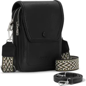 Small Crossbody Bags for Women Phone Wallet Purse PU Leather Women Purses and Handbags With Two Adjustable Strap