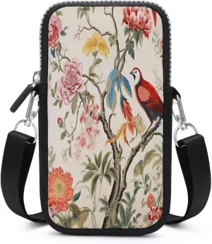 Small Crossbody Cell Phone Purse for Women, Printed Small Phone Bag with Adjustable Strap Best Gift for Women