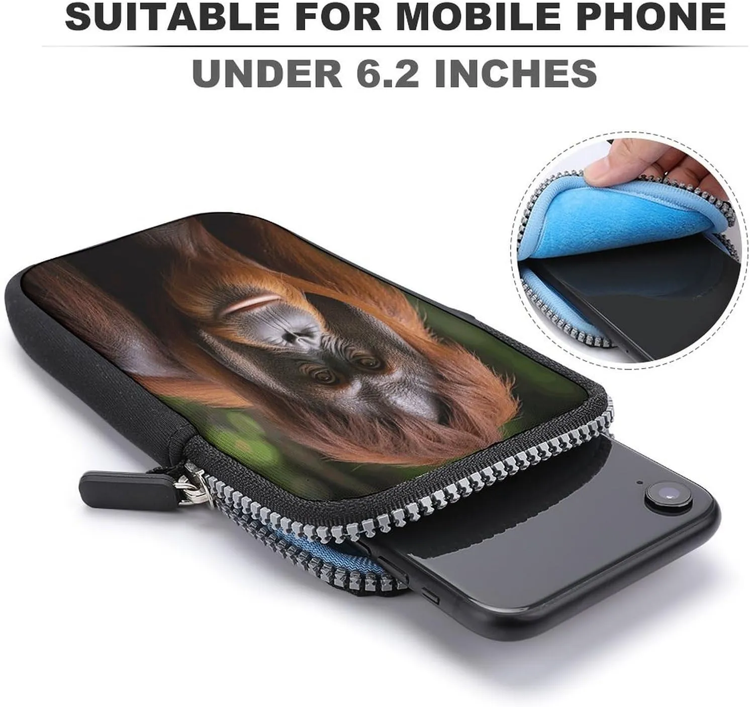 Small Crossbody Cell Phone Purse for Women, Printed Small Phone Bag with Adjustable Strap Best Gift for Women