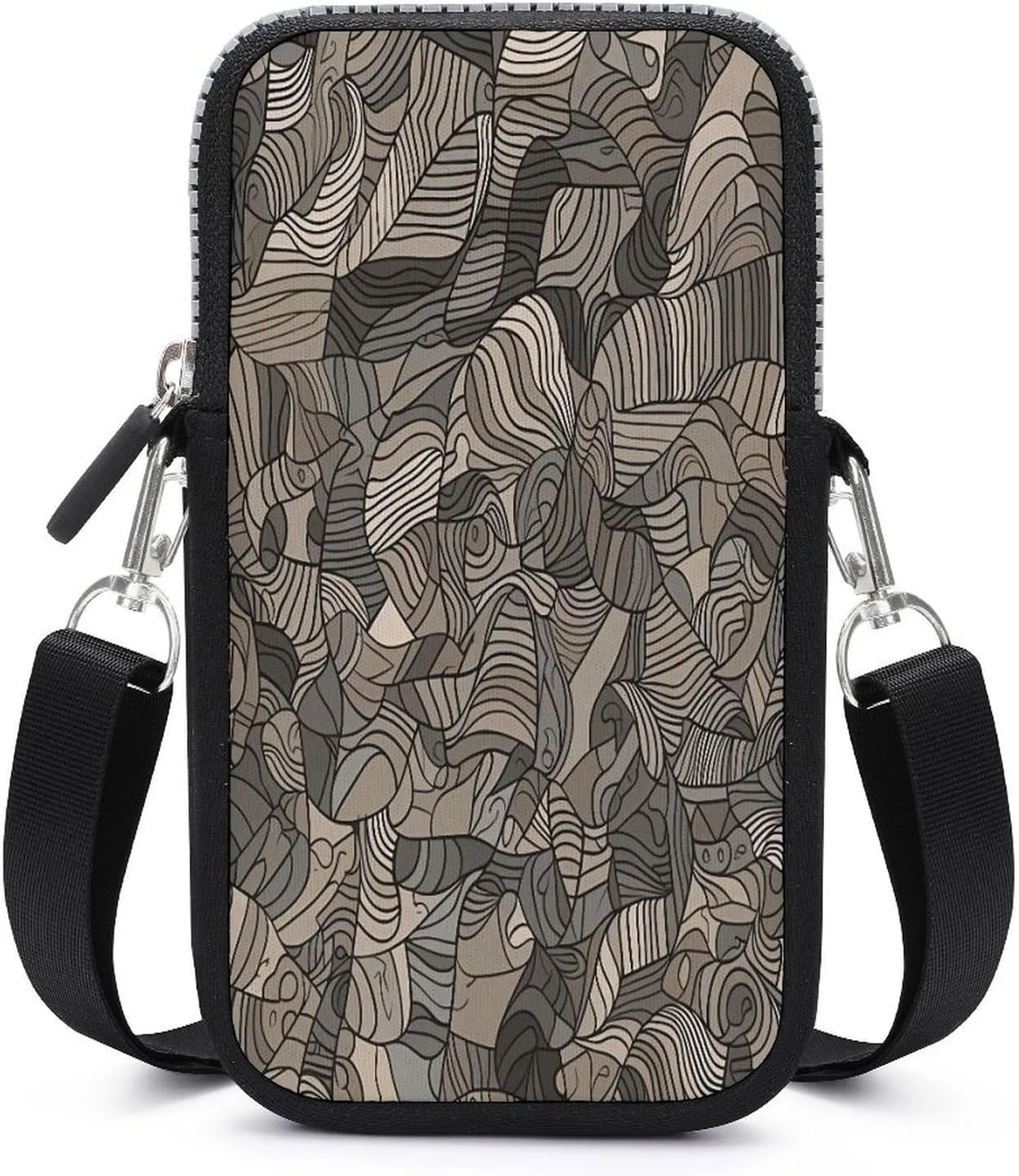 Small Crossbody Cell Phone Purse for Women, Printed Small Phone Bag with Adjustable Strap Best Gift for Women