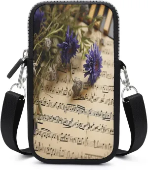 Small Crossbody Cell Phone Purse for Women, Printed Small Phone Bag with Adjustable Strap Best Gift for Women